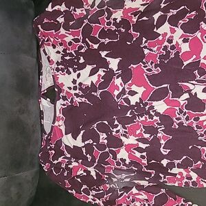 Motherhood Maternity 3/4 sleeve pink Floral Xxl